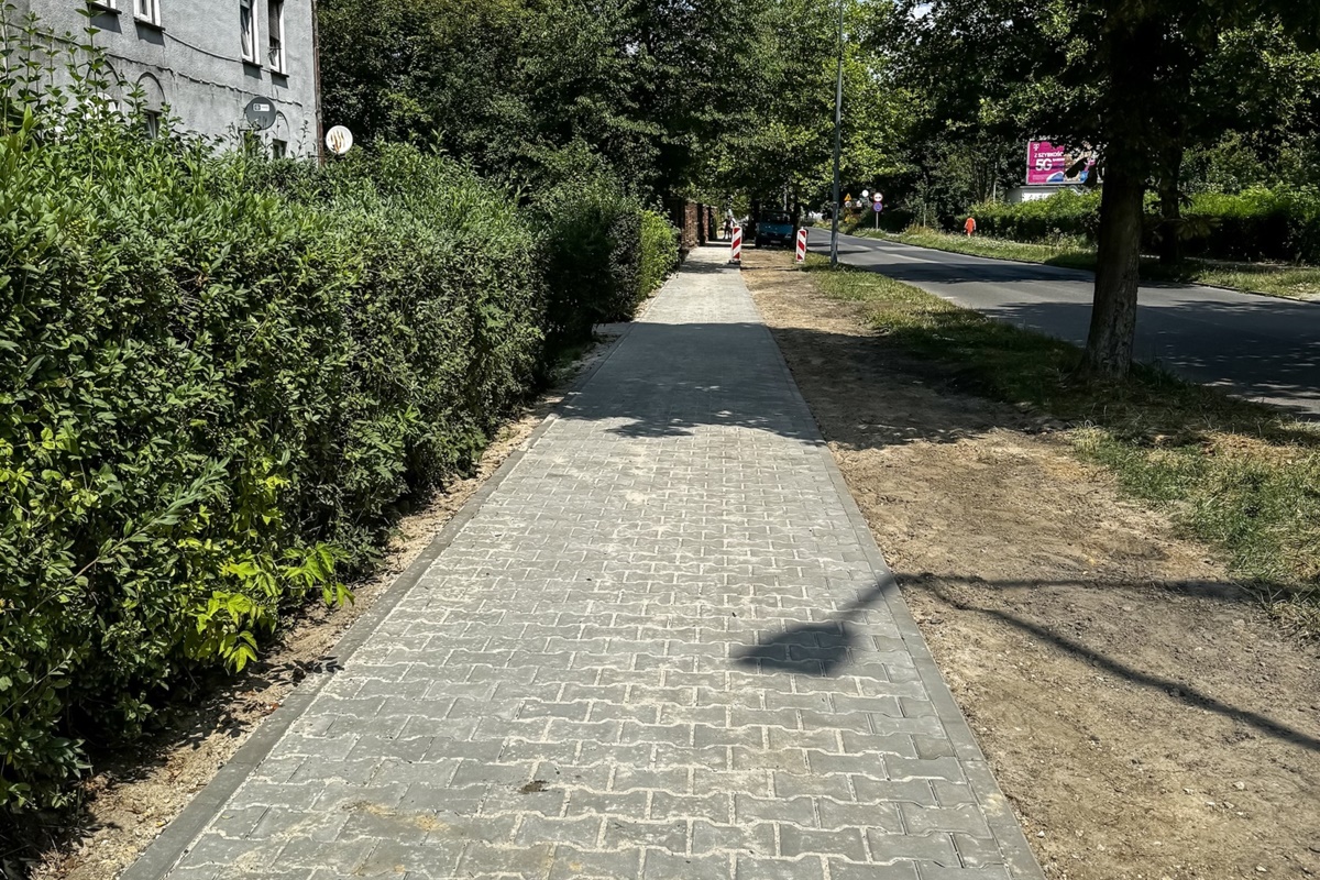 Zbliża się koniec przebudowy chodników w trzech bytomskich dzielnicach!