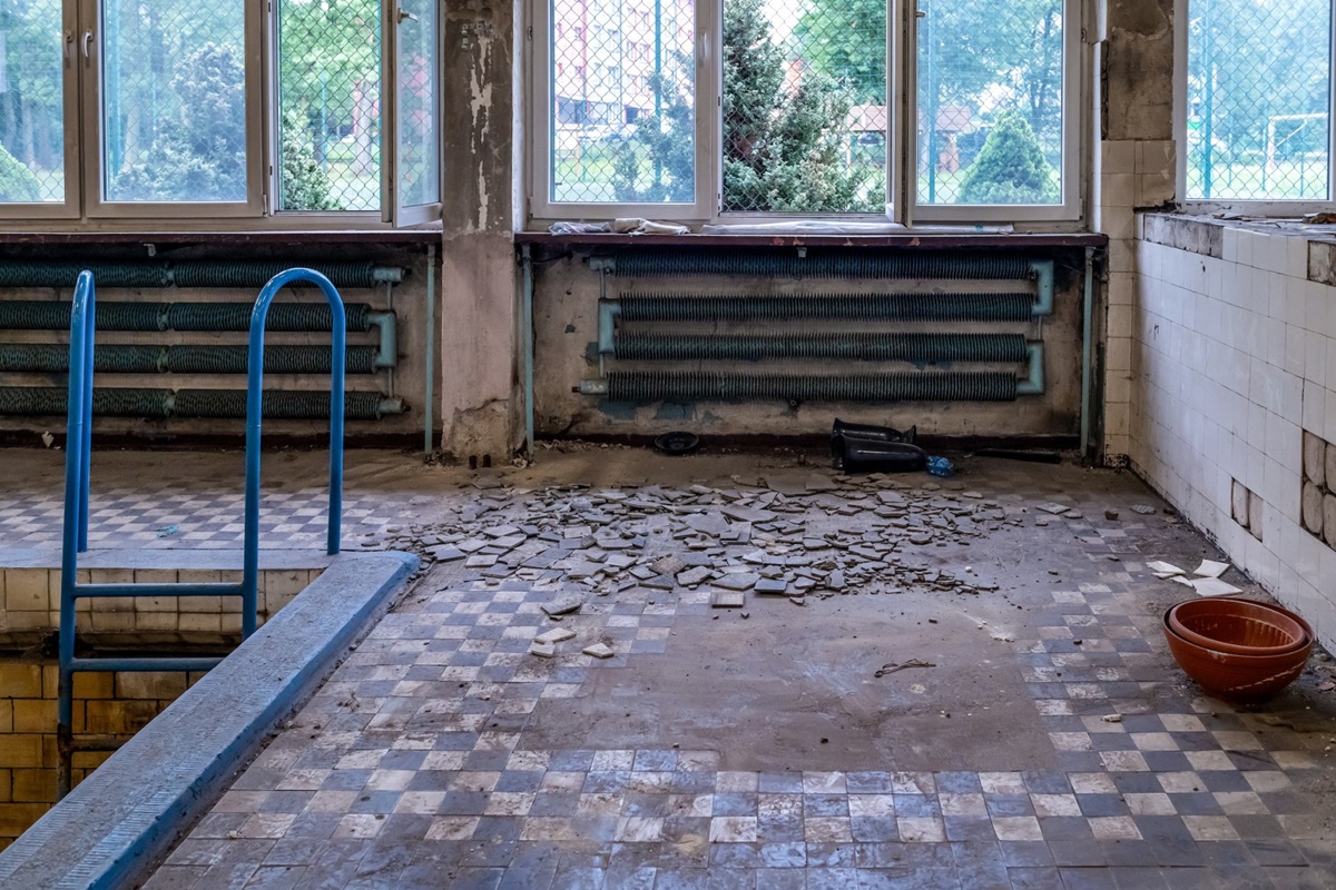 Basen w Szkole Podstawowej nr 28 przechodzi gruntowny remont