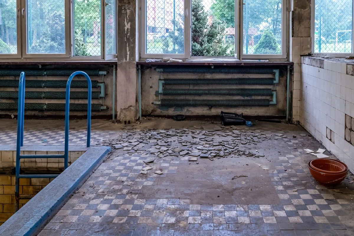 Basen w Szkole Podstawowej nr 28 przechodzi gruntowny remont