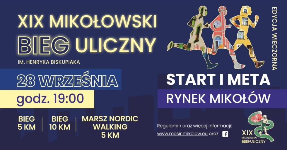 XIX Mikołowski Bieg Uliczny pod koniec września!