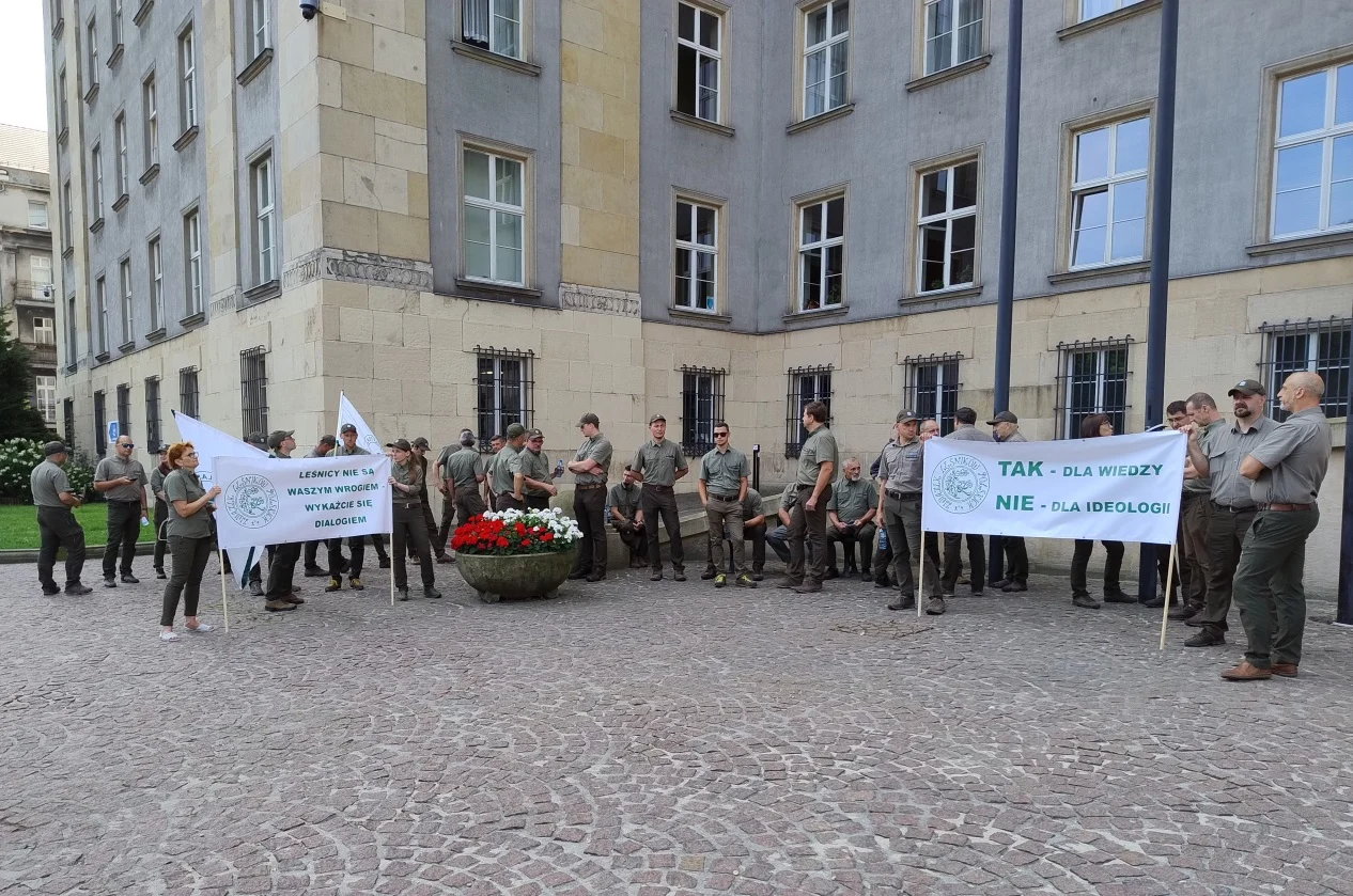 Dwa protesty ws. ochrony lasów. Kto ma rację?