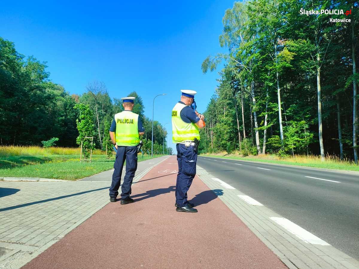 Działania "Bezpieczny cyklista" pojawiły się po raz kolejny w Katowicach