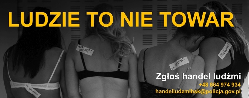 Wakacje czas start - nie stań się ofiarą handlu ludźmi! Policja radzi