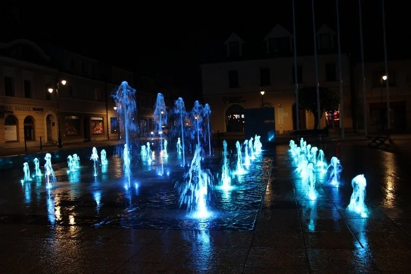 Nowe godziny pokazów multimedialnych żorskiej fontanny