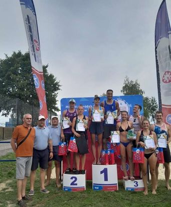 IX Otwarte Mistrzostwa Śląska w Siatkówce Plażowej - MIKST 11