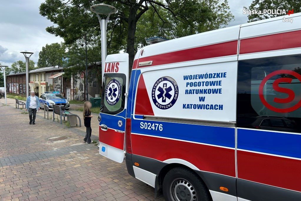 Żory: Na ulicy Boryńskiej doszło do potrącenia 10-letniej dziewczynki
