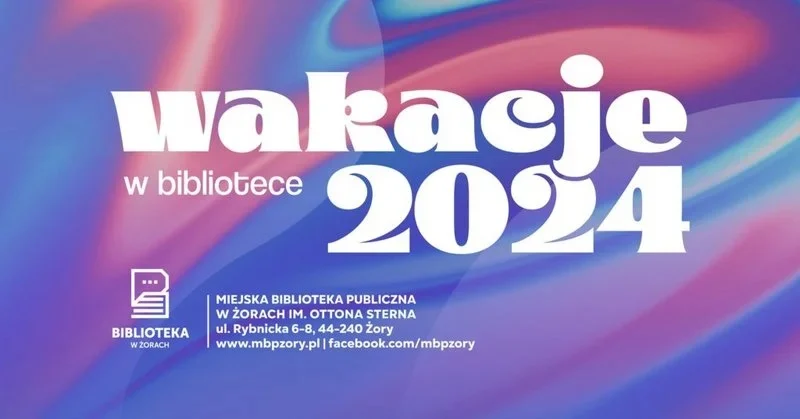 Wakacje w bibliotece - wolne miejsca dla młodych i dorosłych