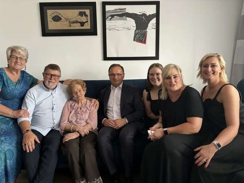 Najstarsza mieszkanka Żor obchodziła 105. urodziny!