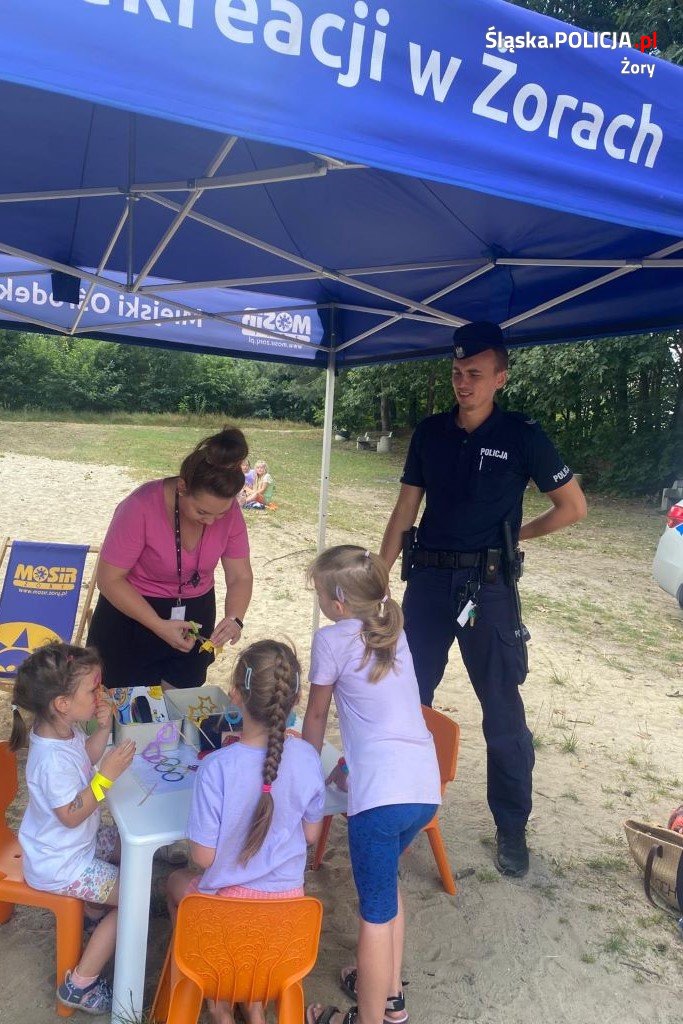 Aktywnie w Dzielnicach: Bezpieczne i sportowe lato z MOSiR Żory oraz żorską Policją