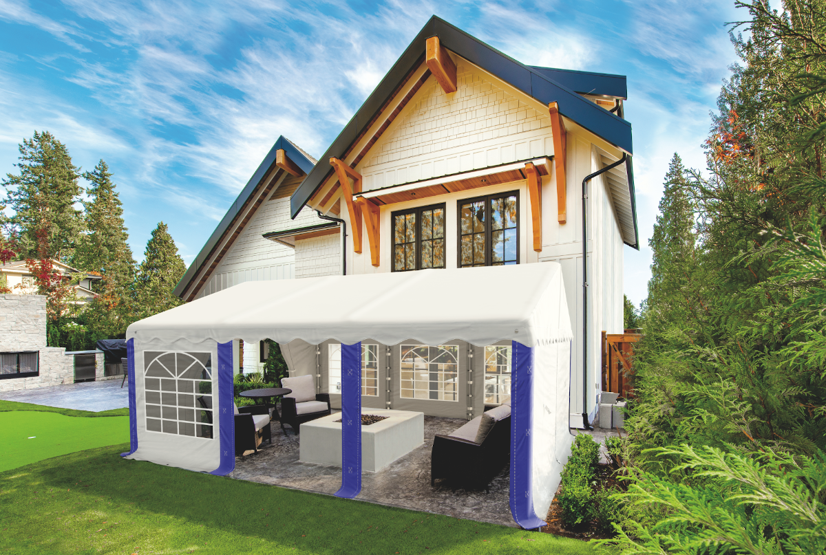 Wielofunkcyjny namiot ogrodowy - nie tylko dla domu