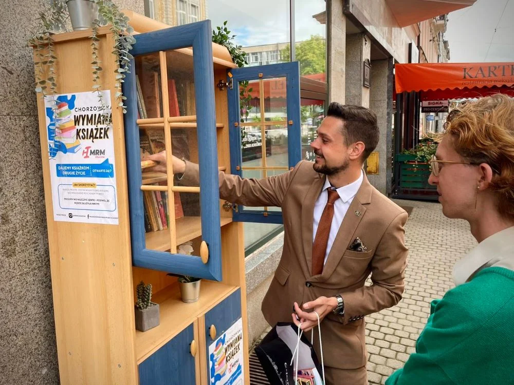 Na ulicy Wolności stanęła wyjątkowa szafka na książki!