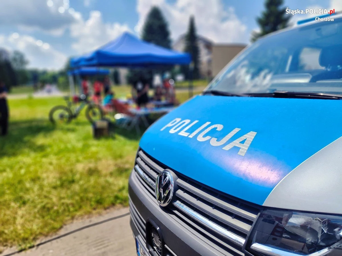 Chorzowscy policjanci pojawili się  na imprezach miejskich