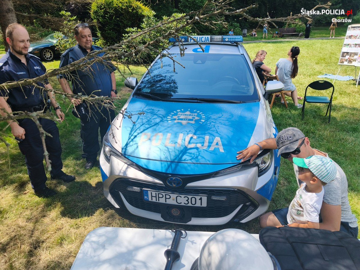 Chorzowscy policjanci pojawili się na imprezach miejskich