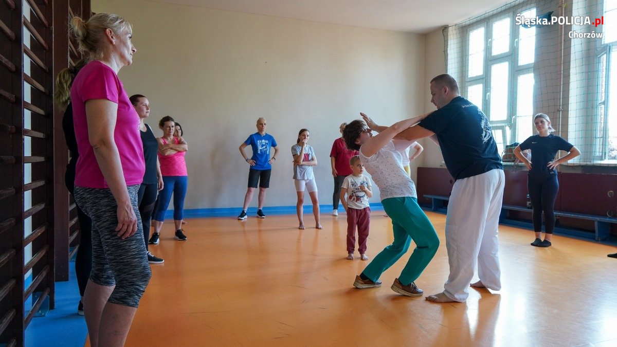 Kurs samoobrony w Chorzowie zakończony sukcesem