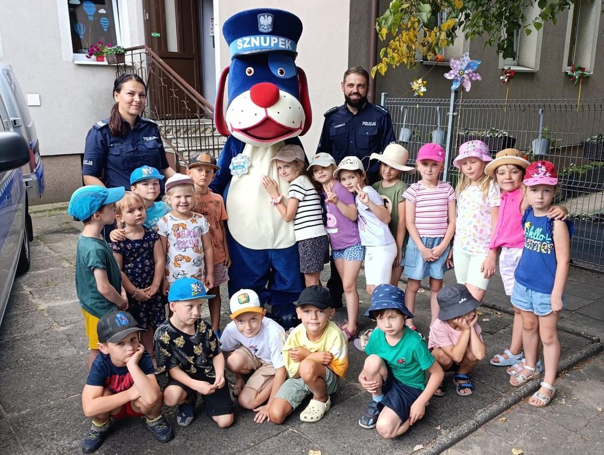 Policjanci odwiedzili przedszkolaków z Chorzowa!