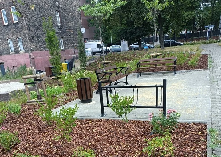 Zakończono rewitalizację skwerku przy ulicy Wodnej. Centrum pięknieje!