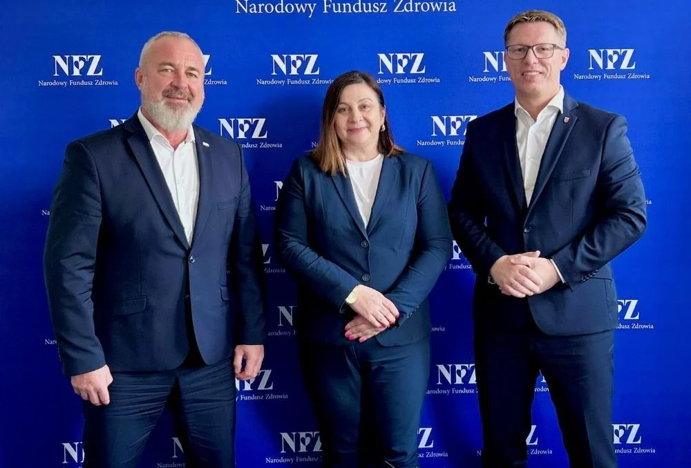 Daniel Beger z wizytą u wiceprezesa NFZ