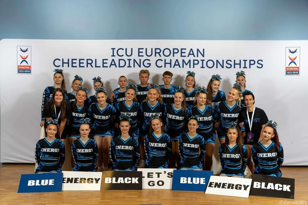 Srebrny medal na Mistrzostwach Europy dla Energy Cheerleaders