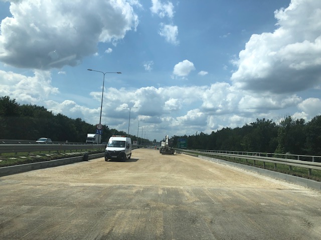 Postęp prac naprawczych Drogowej Trasy Średnicowej w Zabrzu