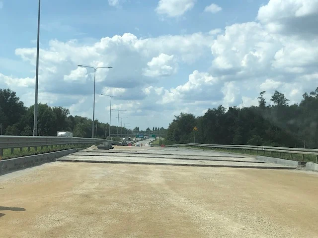 Postęp prac naprawczych Drogowej Trasy Średnicowej w Zabrzu