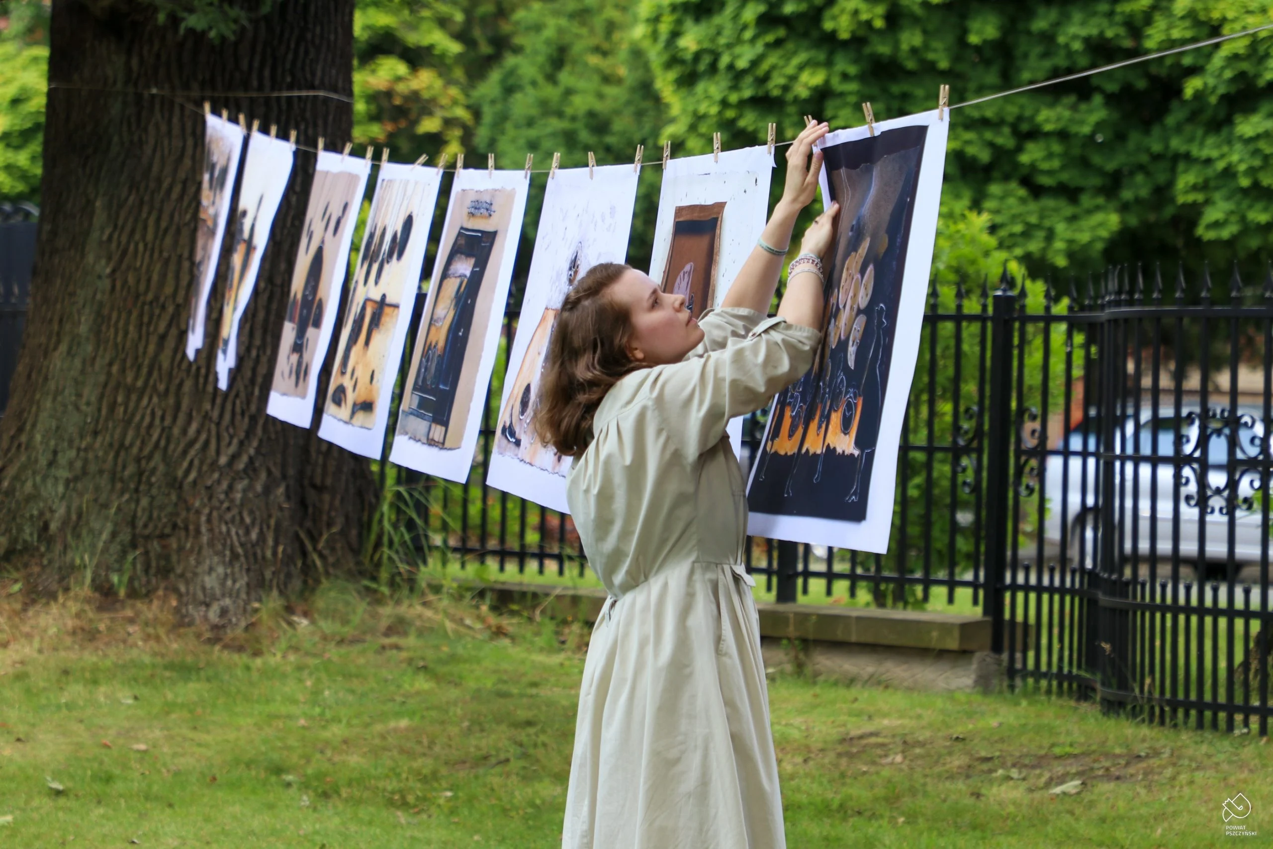 W lipcu pranie zapachnie sztuką. Plenerowe wystawy w 5 lokalizacjach!