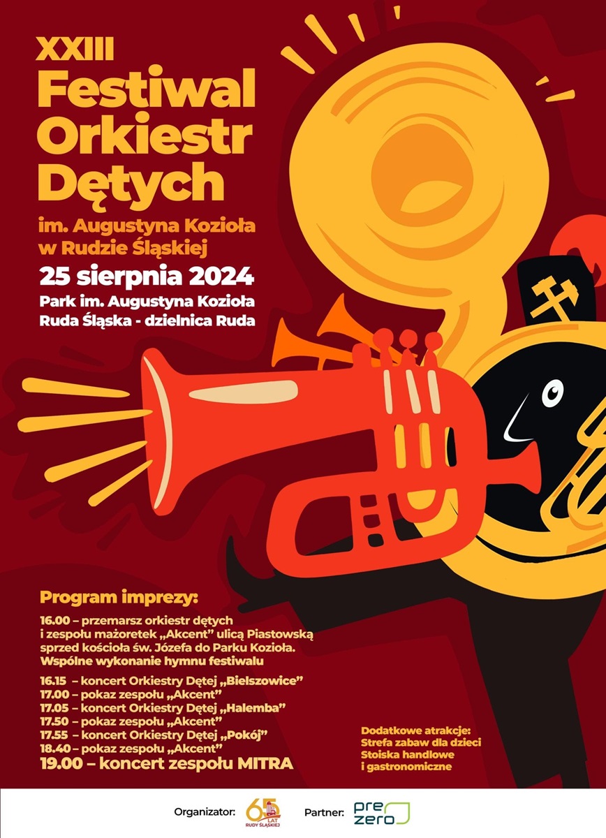 Festiwal Orkiestr Dętych im. Augustyna Kozioła już 25 sierpnia!