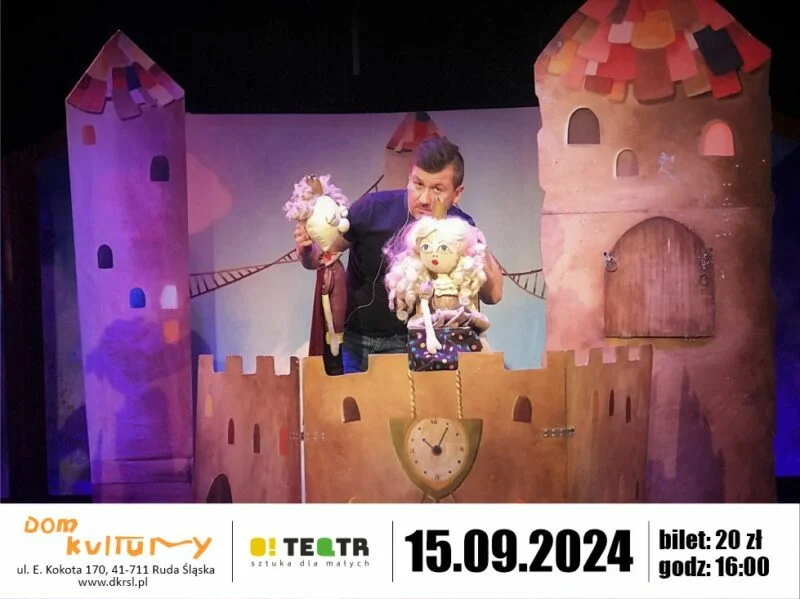 Dom Kultury w Bielszowicach zaprasza na spektakl bajkowy "Królewna Marysia i lodowa góra"