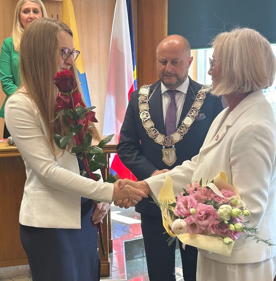 Agnieszka Stefaniuk zaprzysiężona na nową radną Rudy Śląskiej