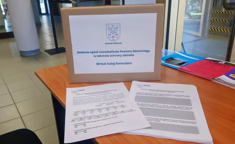 Powiat Gliwicki bada opinie o ochronie zdrowia