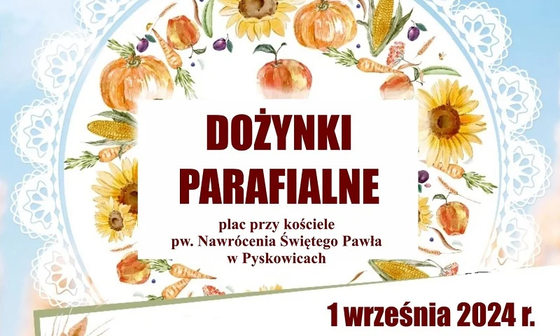 Dożynki na zakończenie wakacji już 1 września! Co w programie?