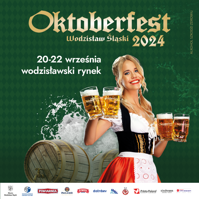 Oktoberfest w Wodzisławiu Śląskim rozpocznie się 20 września!