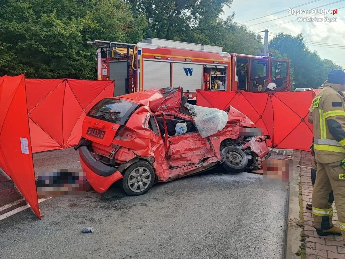 Śmiertelny wypadek na ulicy Czyżowickiej w Wodzisławiu Śląskim