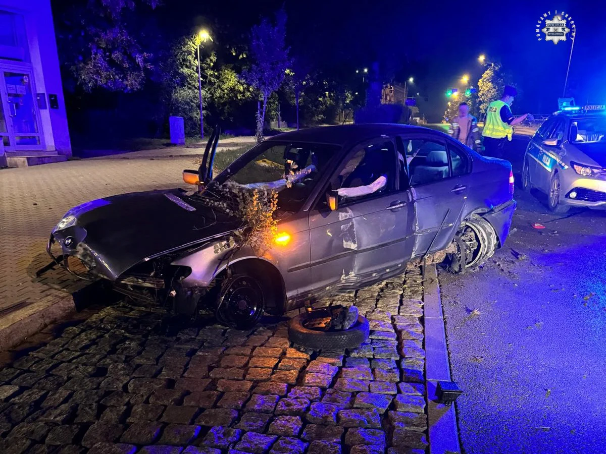Mysłowice: 22-latek spowodował kolizję po alkoholu i złamał zakaz prowadzenia pojazdów