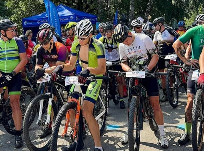 Park Słupna pełen wyzwań: Zawodnicy w akcji podczas XC Mysłowice 2024
