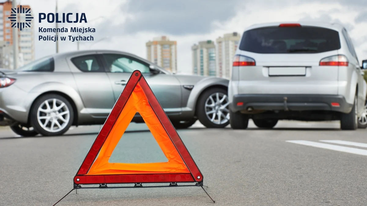 Policja radzi jak się zachować gdy dojdzie do kolizji i wypadku drogowego