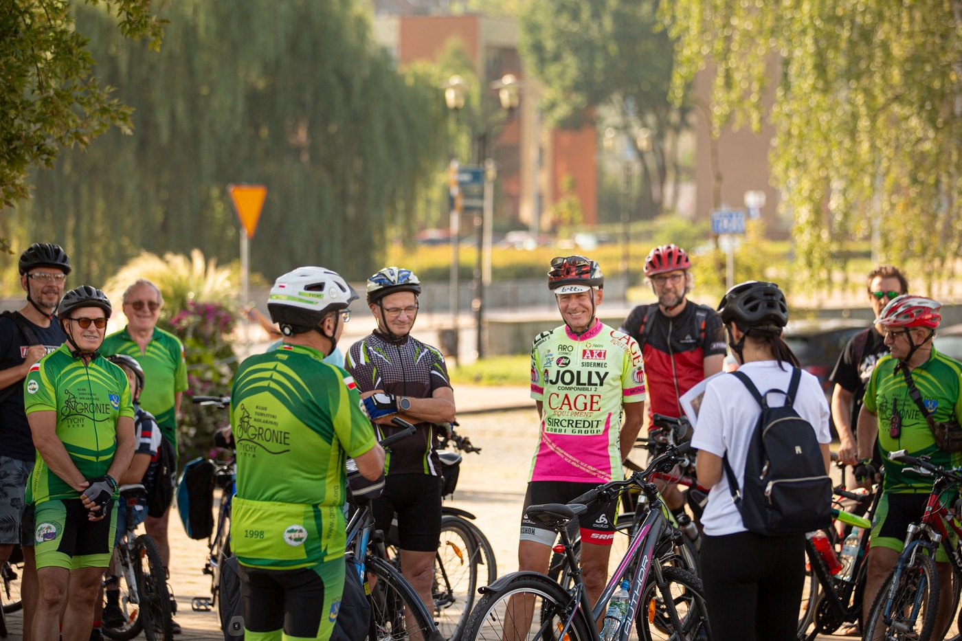 Za nami rowerowa przejażdżka szlakiem dóbr gospodarskich księcia pszczyńskiego