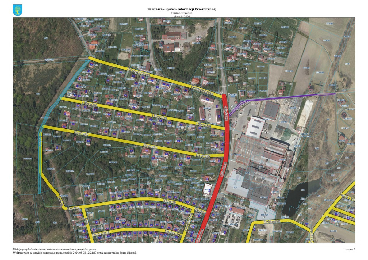Z początkiem 2025 roku nastąpi zmiana granic Orzesza