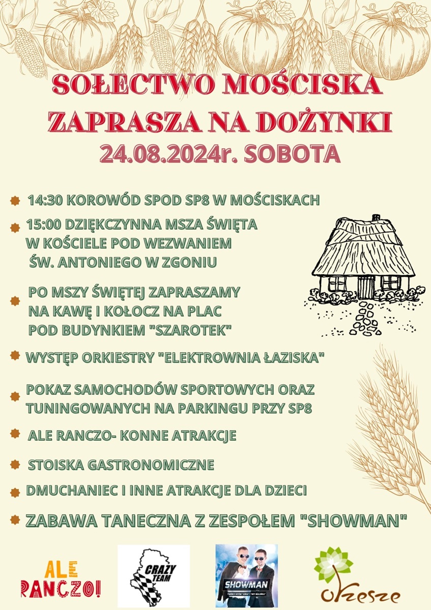 Uroczyste Dożynki w Mościskach i Gardawicach: Wdzięczność za plony