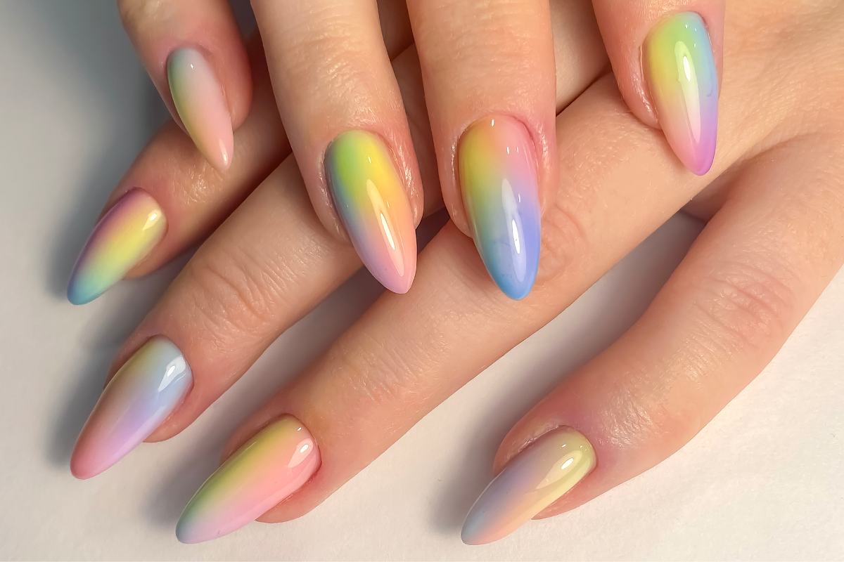 Ombre pastelowe – ciekawa stylizacja paznokci o różnych obliczach