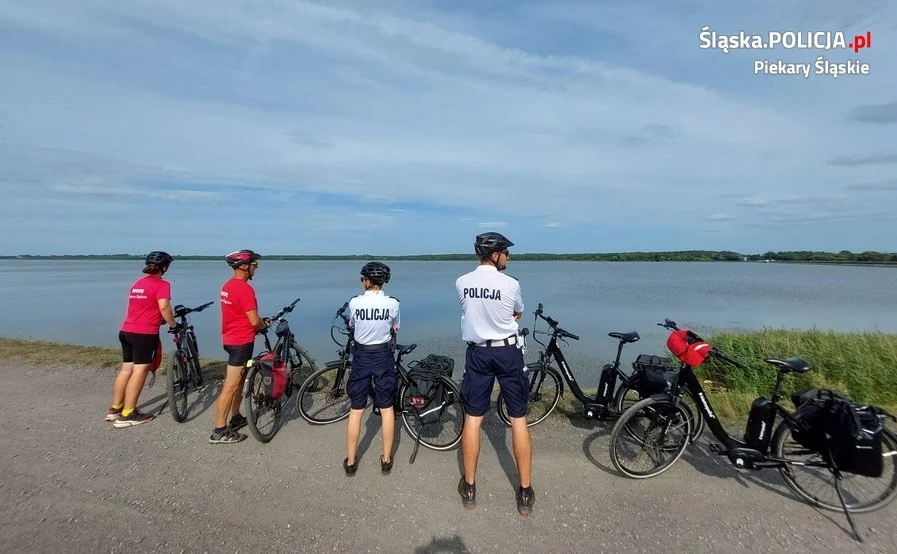 Policjanci regularnie kontrolują miejskie zbiorniki wodne
