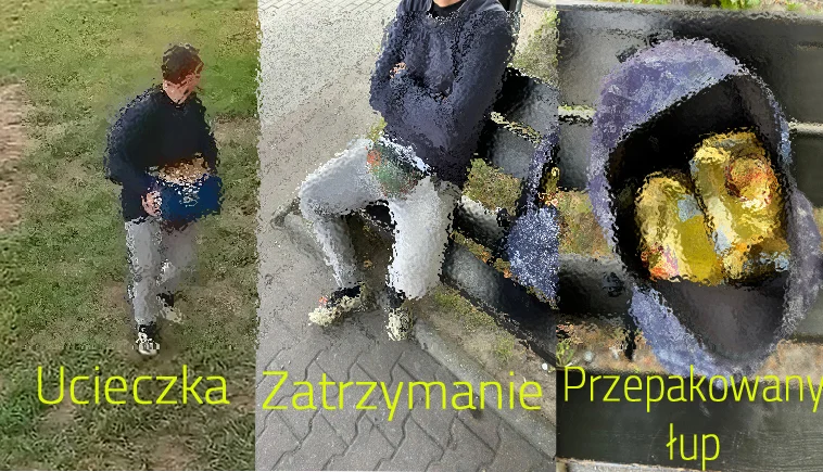 Policjant z Gliwic po służbie ujął mężczyznę, który skradł kawy z dyskontu!