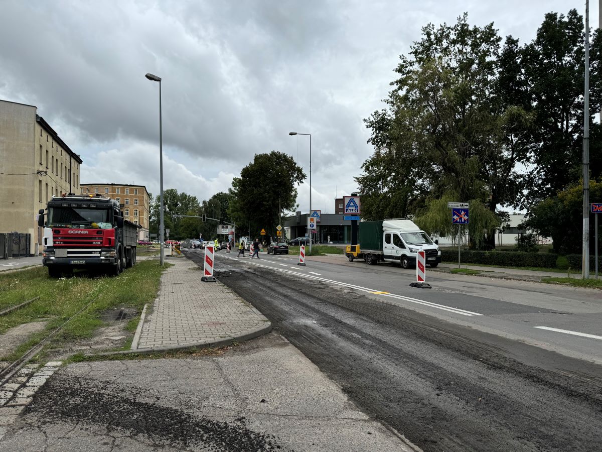 Ruszyła modernizacja ul. Chorzowskiej. Prace mogą potrwać dwa lata