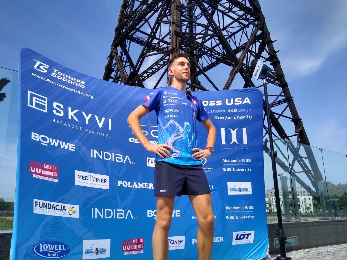 Tomasz Sobania biega, by pomagać. Teraz czeka go kolejne wyzwanie!