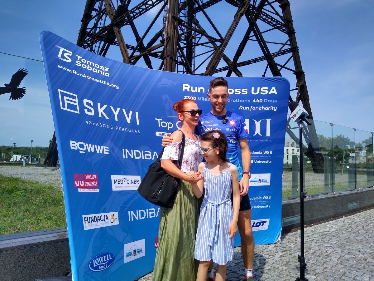 Tomasz Sobania biega, by pomagać. Teraz czeka go kolejne wyzwanie!