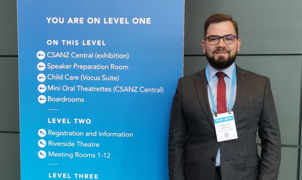 Bytomski lekarz dr n. med. Grzegorz K. Jakubiak wystąpił na kongresie międzynarodowym