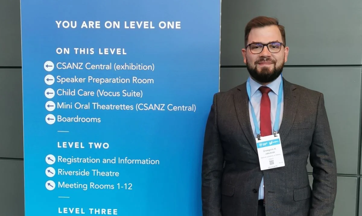 Bytomski lekarz dr n. med. Grzegorz K. Jakubiak wystąpił na kongresie międzynarodowym