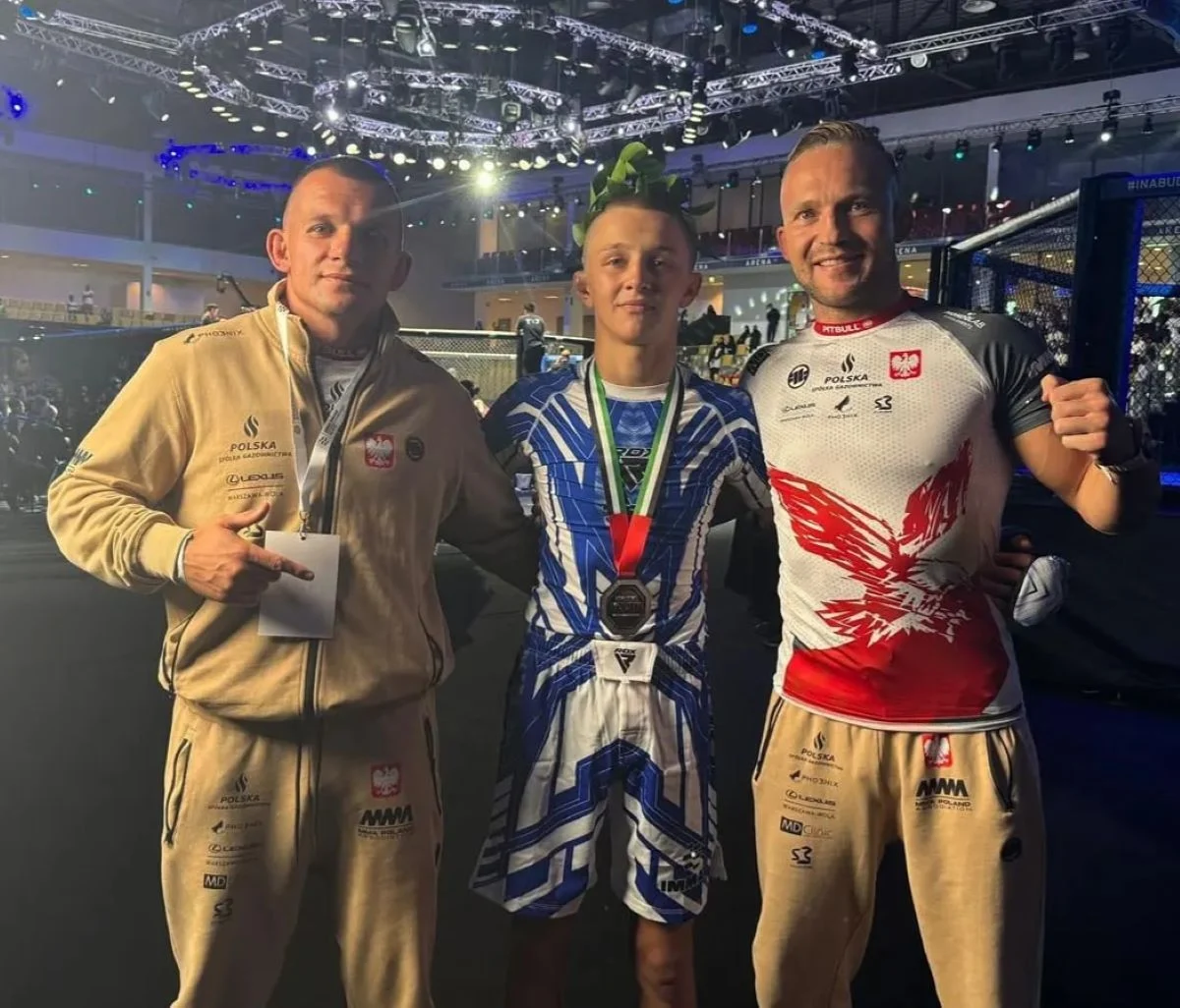 16-letni Dominik Sitko wicemistrzem świata w MMA!