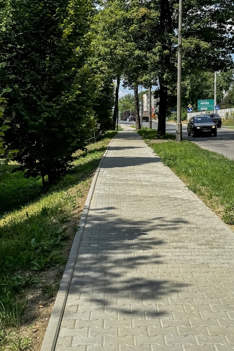 Przebudowy chodników w Łagiewnikach i Śródmieściu 22