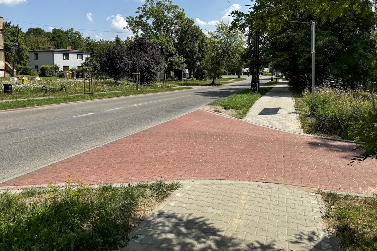 Przebudowy chodników w Łagiewnikach i Śródmieściu 23