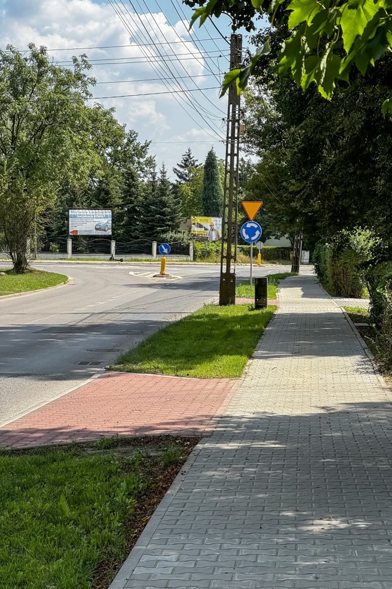 Przebudowy chodników w Łagiewnikach i Śródmieściu 24